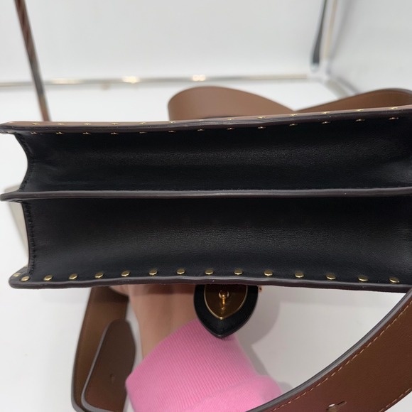 Coach Beat Saddle Bag B4RGI Khaki Multi - Picture 15 of 15